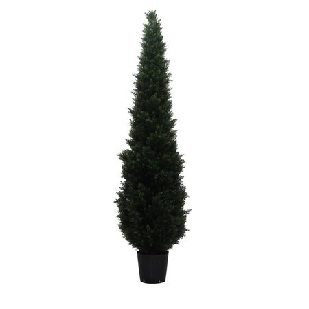 DARE2DECOR Cedar in Pot UV Everyday Tree - 8 ft. DA592648